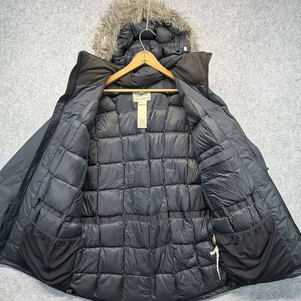 LL Bean Baxter State Down Parka Mens Sz S Downtek Puffer Jacket